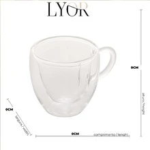 Bộ tách và đĩa đựng cà phê - Một cỡ - Xem 3