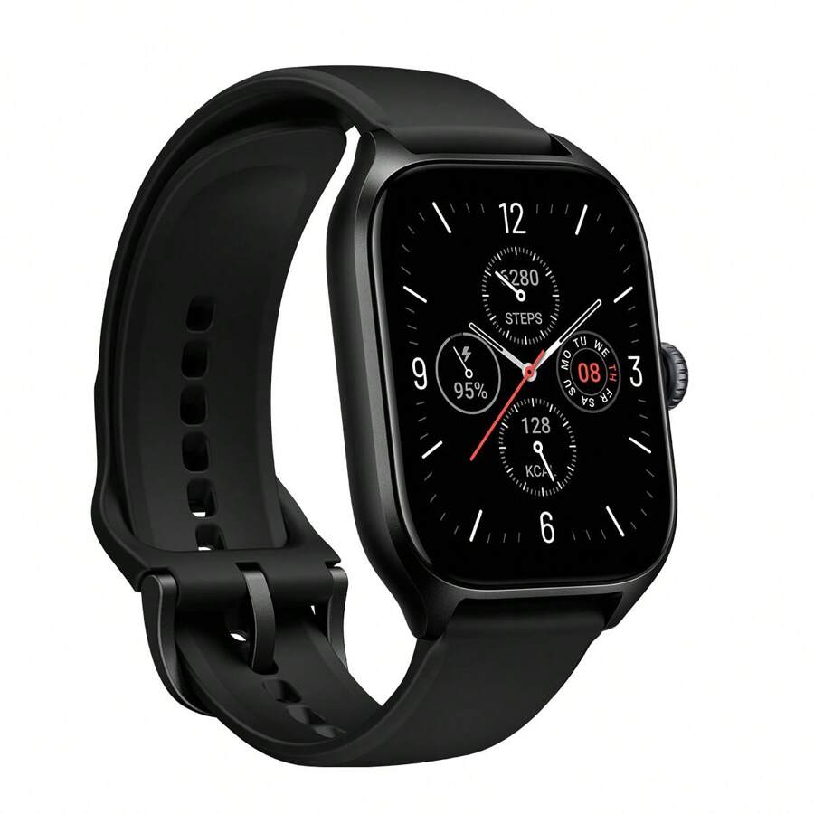 Amazfit Gts 4 Black Smartwatch - Black - View 1