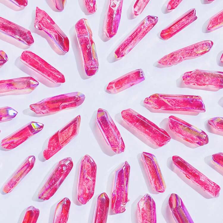 אבנים דקורטיביות פנימיות - סגול - ראה 6