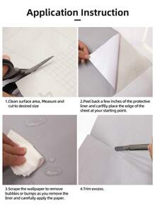 1卷深灰色仿硅藻泥纯色自粘墙纸适用于卧室客厅无缝拼接墙贴装修贴纸撕拉墙板墙纸壁纸春季装饰用品让您的家焕然一新拉玛装饰贴纸 - 深灰色 - 查看 7