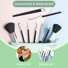 Ingrown Toenail Correction Tool Set, 6pcs Kit Including Nail File, Nail Lifter, Nail Pusher, Professional Sharp Blade, Suitable For Nail Care - Black - View 7