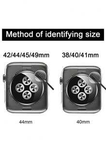 Soft Pu Leather Strap In Black, Brown & Coffee Colors For Men's And Women's Watches, Compatible With 38/40/41/42/44/45/49mm Compatible With Apple Watch Ultra/Se/8/7/6/5/4/3/2/1 As A Gift For Students Returning To School - Black - View 4