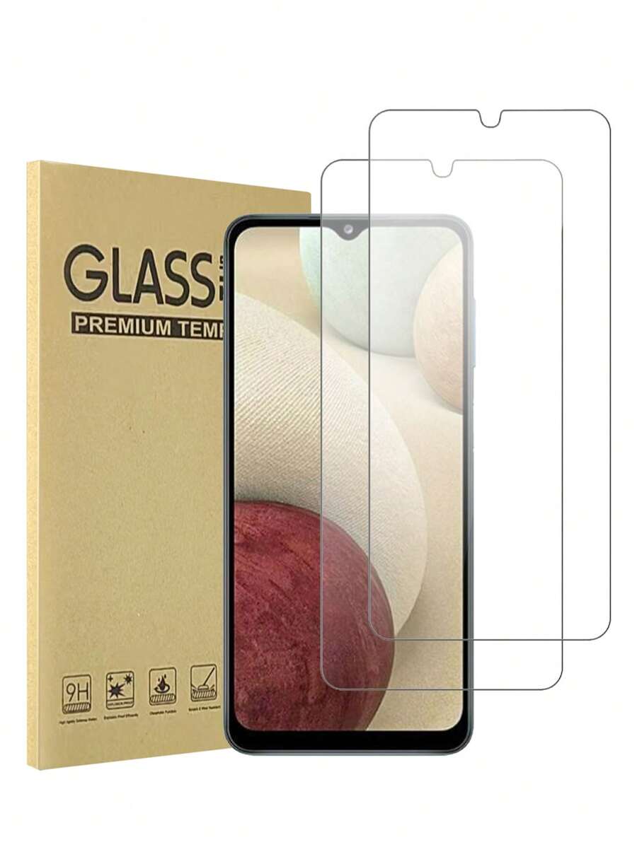 2入組聚酯纖維玻璃屏幕保護貼適用於三星/華為手機 - 2片裝 - 查看 1