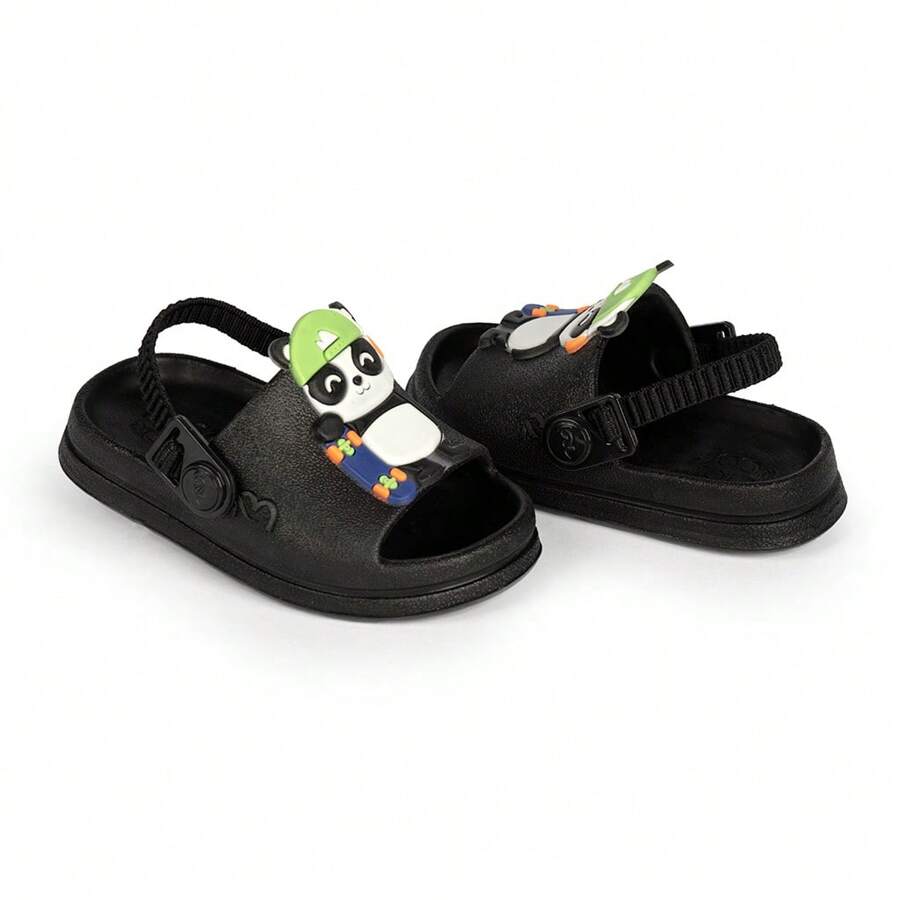 Kids Flat Sandals - màu đen - Xem 1