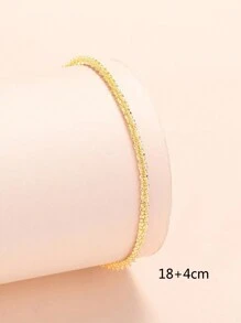 1入組新品到貨簡約風銅復古鉚釘手環首飾配件適合女士