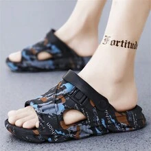 Men's Indoor/outdoor Slippers - Black - View 2
