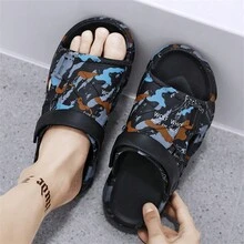 Men's Indoor/outdoor Slippers - Black - View 3