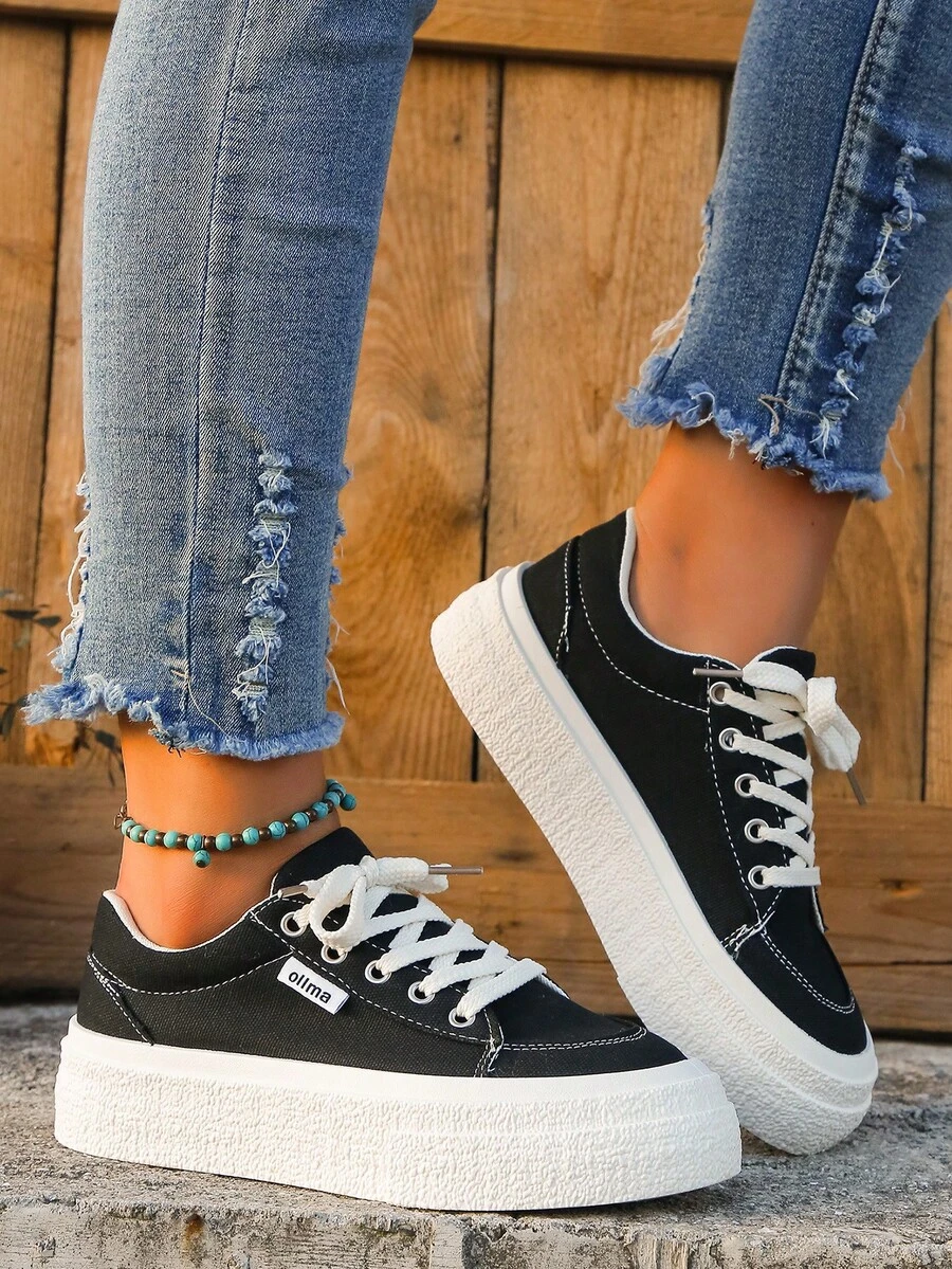 Giày Thể thao Nữ - màu đen - Xem 1