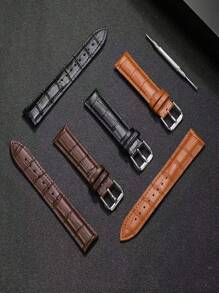 Dây đeo đồng hồ Phụ kiện đồng hồ - màu nâu - Xem 2