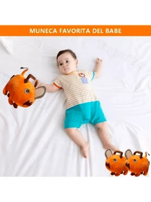 Peluche Pochita Hombre Motosierra Suave Al Tacto Muñeco - Naranja - Ver 8
