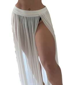 Women Skirts - trắng - Xem 2