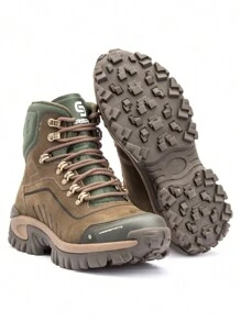 Men Boots - 軍綠色 - 查看 2