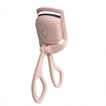Draagbare, oplaadbare en verwarmde wimperkruller met USB-aansluiting, natuurlijke, langdurige krul, compact en handig ontwerp voor vrouwen, geschikt voor thuis- en reisgebruik, eenvoudige en moeiteloze manier om prachtige wimpers te krijgen. Nieuwjaarscadeau voor thuisgebruik of reisaccessoires.