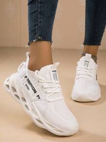 Nouvelles chaussures de sport casual unisexes à lacets, légères, respirantes et antidérapantes pour l'extérieur