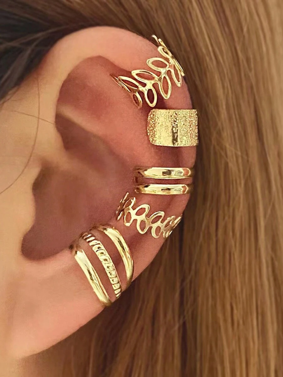 Bộ bông tai - Vàng - Xem 1
