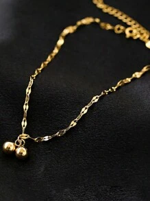 Nooxian 女士腳部珠寶 - 金黃色 - 查看 2