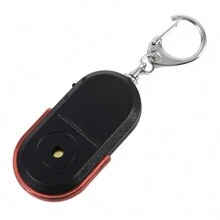 Key Finder, Led Light Finder, Anti-lost Device, Whistle Sensor - Red - View 1
