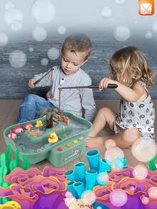 Kids Fishing Toy - Orange - View 3