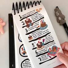 Student Checklist Notebook - Black - View 6