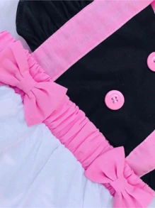 Baby Girls Jumpsuits - màu đen - Xem 3