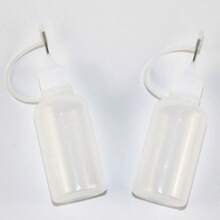 30毫升空膠水瓶帶針精密塗抹器瓶適用於紙絎縫手工製作 - 白色 - 查看 3