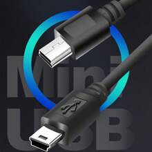 Mini USB-Straight Car Dash Cam Wire 3.2m DVR Hardwire Cable Kit Video Recorder 12 24V To 5V Mini Micro USB Charger Line Auto Dashcam Camera - Black - View 9