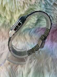 Women's Digital Watches - Blanco y Negro - Ver 2