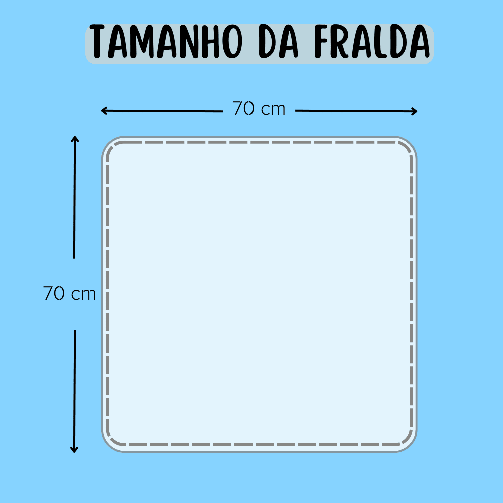 Baby Cloth Diapers - Azul - Ver 3