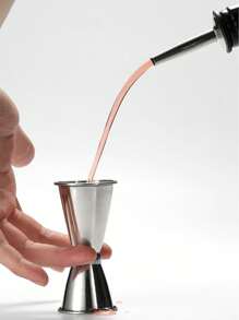 Stainless Steel Double Sided Jigger Shot Glass Ounce Cup Measuring Cup For Bar Cocktail Making - Silver - View 8