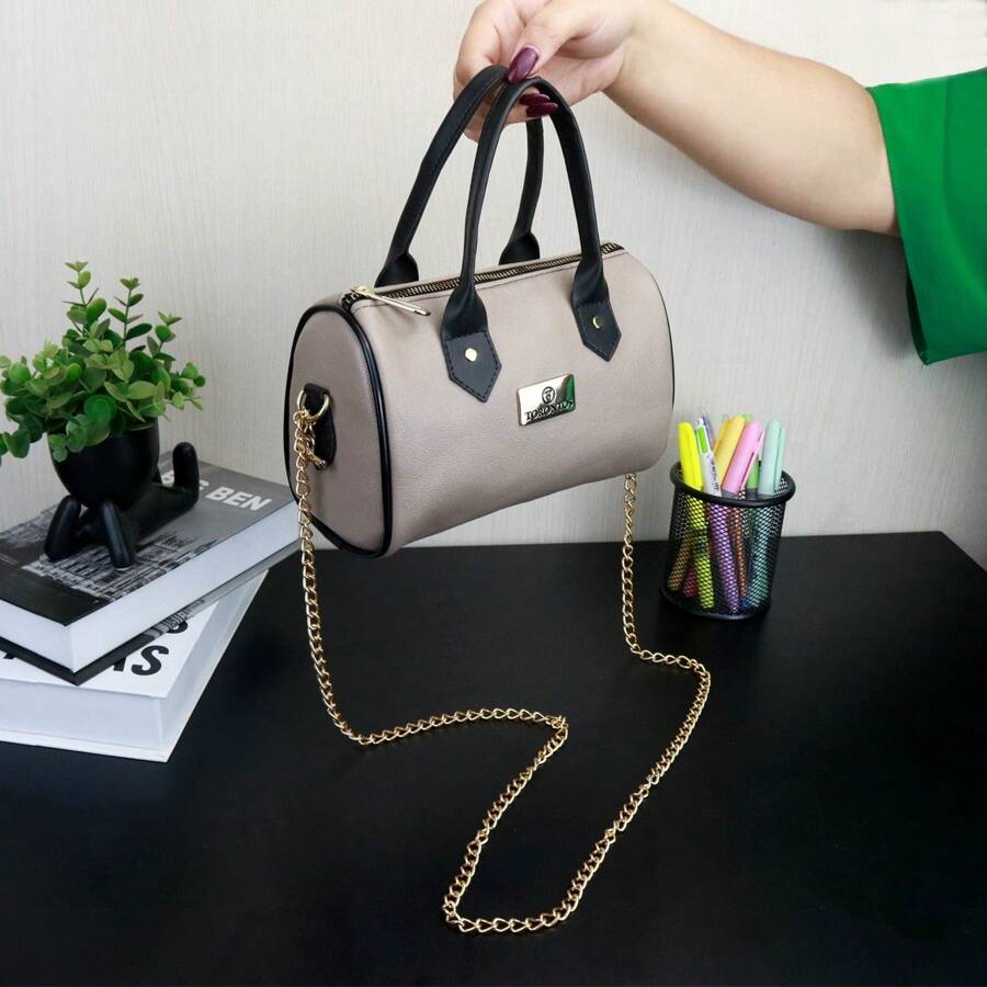 Women Shoulder Bags - Màu Khaki - Xem 1