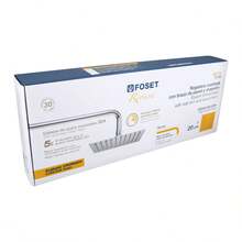 Chrome Watering Can 8" Slim Square Dish With Arm, Foset - 灰色 - 查看 6