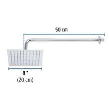 Chrome Watering Can 8" Slim Square Dish With Arm, Foset - 灰色 - 查看 1