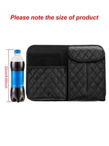 PU皮革車後座收納 - 黑色 - 查看 5