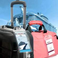 5 cái/gói Thẻ hành lý trong suốt bằng nhựa PVC, Nhãn vali du lịch kinh doanh Thẻ nhựa mềm, Hộp đựng thẻ hành trình không thấm nước Cần thiết cho hành trình - Trong sáng - Xem 4