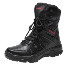 男士登山鞋秋冬高筒鞋39-47大尺碼靴子戶外運動休閒時尚靴子男鞋