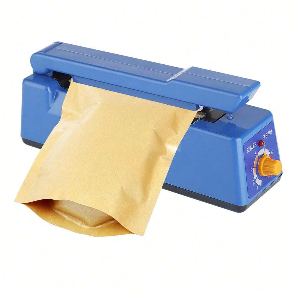 Blue 100 Type 2mm Wide Handpress Sealer, Mini Food Storage Sealing