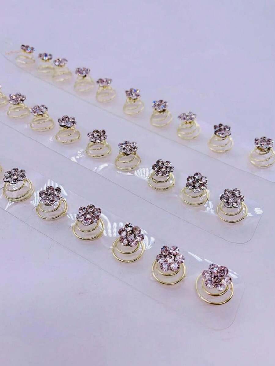Hair Accessory Sets - Gold - View 1