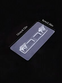 4pcs Adhesive Shelf Bracket, Self Adhesive Shelf Support Pegs, Punch Free Shelf Pins, Shelf Clips For Cabinet Clapboard - White - View 2