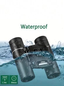 500X25 Portable Hd Zoom 5000M/50000M Binoculars, High Power 10X Compact Binoculars With Center Focus, Portable Folding Monocular For Outdoor Enthusiasts, 22mm Objective Lens, BAK4 Prisms, Rubber Material, Hunting, Outdoor Activities, Travel, And Concerts