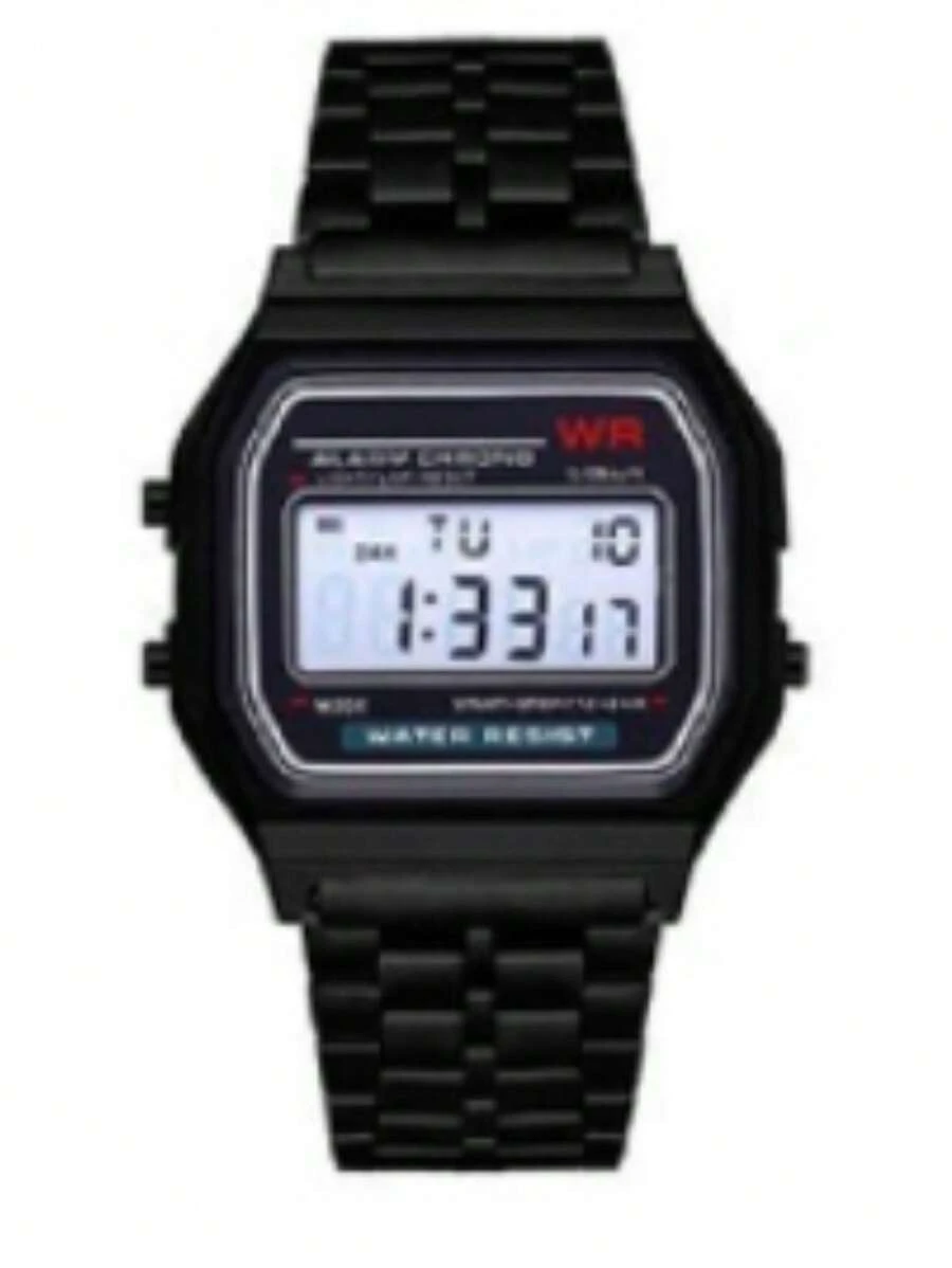 Women's Digital Watches - Black - View 1