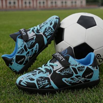 Lightweight & Breathable Classic Simple Low-cut Outdoor Football Training Shoes In Popular Style