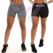 Women Lounge Bottoms Shorts For Summer - màu đen - Xem 6