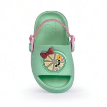 Kids Flat Sandals - 綠色 - 查看 2