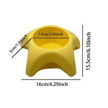 1pc Portable Outdoor Starfish Cup Holder For Beach - Yellow - View 2