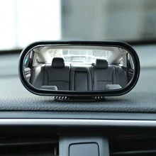 Baby Car Mirror For Rear View - Backseat Infant Monitoring - Black - View 1