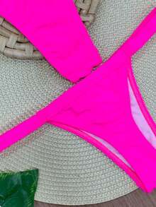 Kit duas calcinhas de biquini avulsa fio modelo fita marquinha fininha praia