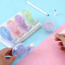 Morandi Có màu sắc Ruy băng Giá đỡ & Nhỏ bé Đồ dùng để cắt , Văn phòng phẩm Máy rút băng / Hộp đựng , Instagram Phong cách - Màu tím - Xem 5