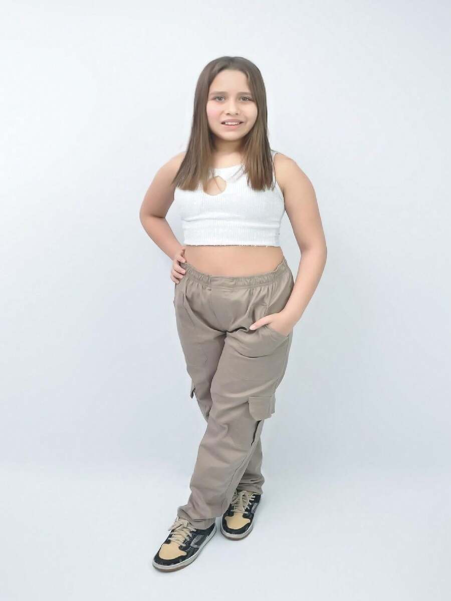Women Pants - Màu xám đen - Xem 1