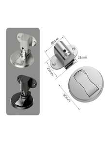 磁性門頂,門支架,,重型地面安裝門頂,牆保護裝置,隱藏 - 青碧色 - 查看 2