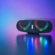 Bocina charge 5 inalámbrico conexión bluetooth, perfecta para reuniones entre amigos y familiares, Bocina mini barra de sonido. /Shenki SA. - Negro - Ver 1